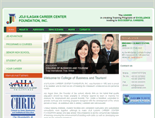 Tablet Screenshot of jojiilagancareercenter.com